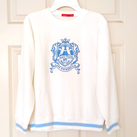 NWOT. Girl's Fleece set with front sparkling design. - Picture 2 of 7